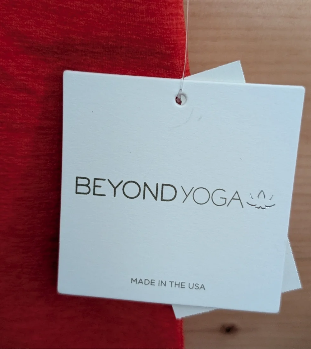 Beyond Yoga Vibrant Red Tank Top, XS, NWT Retail 70 - Picture 2 of 4